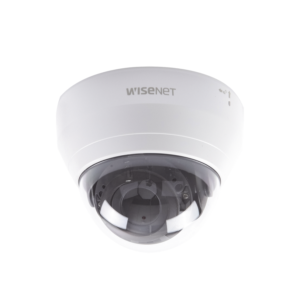 Camara IP Tipo Domo Interior 2 Megapíxel / Lente Varifocal 3.2-10mm / IR 20M / WDR 120db / H.265 & WiseStream / Micrófono Interconstruido