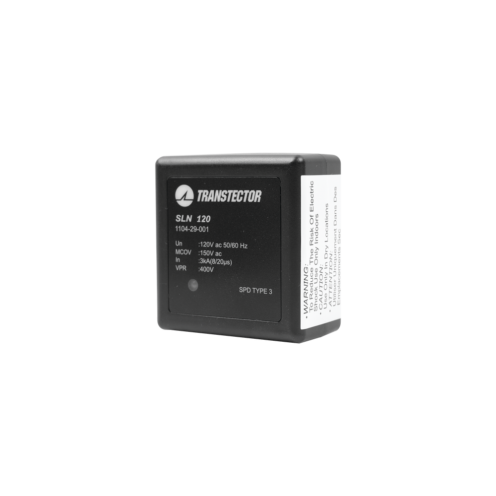 Protector Sobretensi?n 120 VAC / SASD / Clavija 5-15R / 5 kA / Plug-in / UL 1449