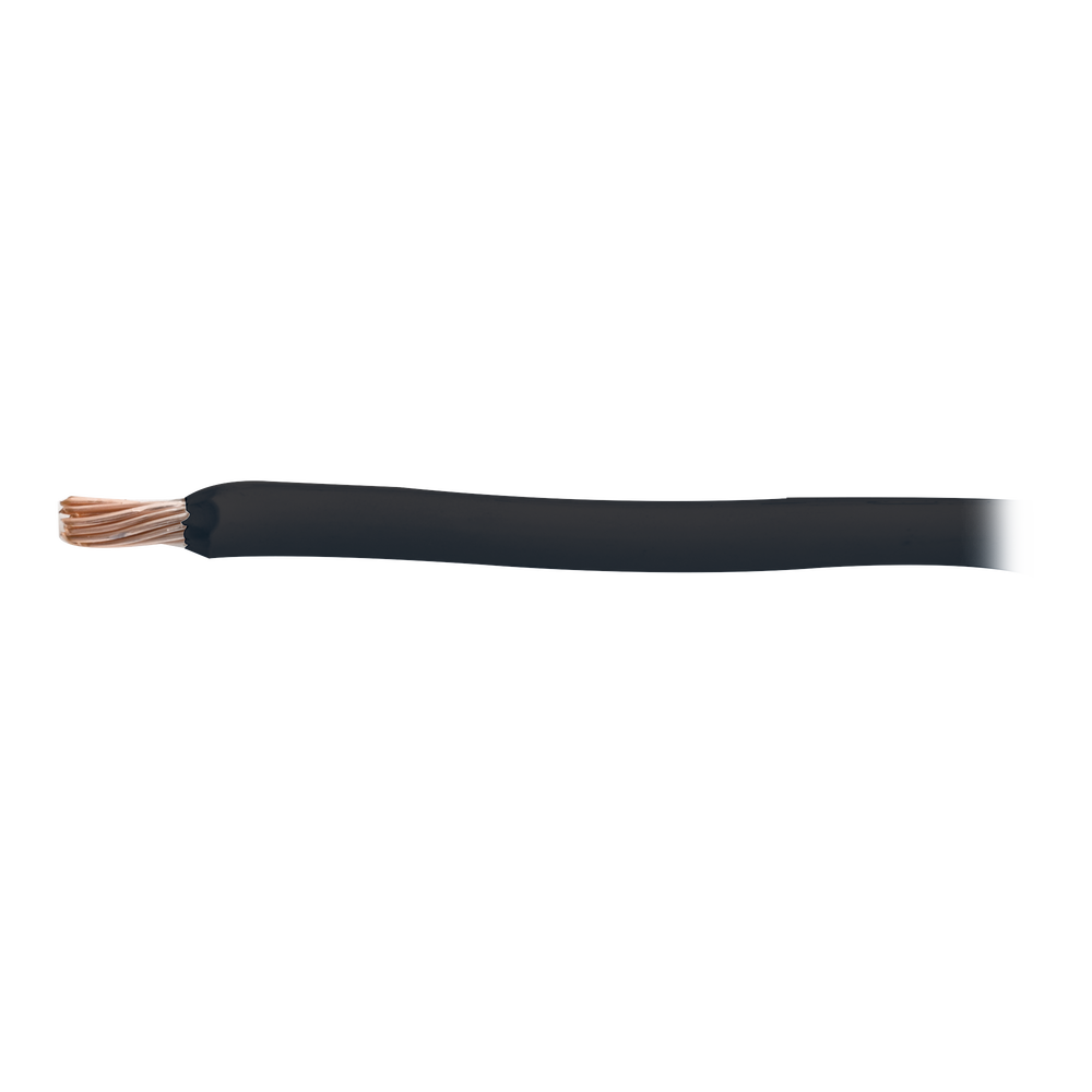Cable El?ctrico de Cobre Recubierto THW-LS Calibre 14 AWG 19 Hilos Color Negro (100 Metros) (328.08 Pies)