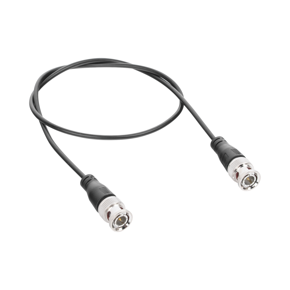 Cable Coaxial Armado con Conector BNC (Video) / Longitud de 2.2 Metros (7.22 Pies) / Optimizado para C?maras 4K / Uso en Interior
