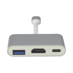 Adaptador Multipuerto USB-C 3.1 A HDMI 4K / USB 3.0 / USB – C /  Alta Velocidad de Transmisión de Datos / Admite Carga Rápida (PD) en el Puerto USB – C - Image 2