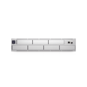 NVR PRO UniFi Protect, con bahía  para 7 discos duros, almacena hasta 20 cámaras 4k o 60 cámaras 1080p, pantalla táctil