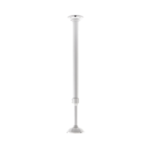 Soporte Telescópico Universal para Cámaras Domo y Bala / Color Blanco / 0.60 mts a 1.2 mts de Distancia (Ajustable)