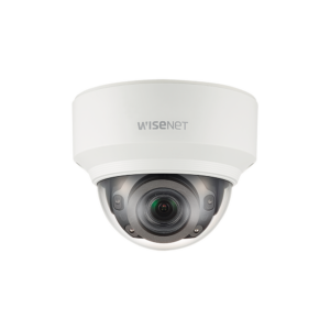 Cámara IP Tipo Domo Interior 5MP / Lente Motorizado 3.9 - 9.4mm / WDR 120db / IP66 / IK08 / H.265 & WiseStream