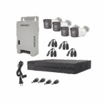 Kit HiLook Audio Bidireccional TurboHD 1080p / DVR Metalico 4 Canales / 4 Cámaras Bala (Exterior) con Bocina y Micrófono Integrado / 1 Fuente de Poder / Accesorios - Image 2