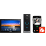 Kit Videoportero IP / Estación Interior i504W + Frente de Calle i60 / Pantalla Táctil 7" HD / Videollamadas H.264/H.265 / Wi-Fi Dual Band / PoE / App Fanvil Link / ONVIF / 10,000 Tarjetas RFID - Image 2