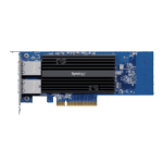 Adaptador de Red Synology E10G30-T2 | Doble Puerto 10 GbE | PCIe 3.0 x8 | Compatible con Synology | Link Aggregation. - Image 2