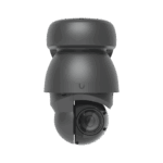 Cámara UniFi Protect PTZ AI Industrial Color Negro, 4K (8MPX), Zoom Óptico 22x, Visión Nocturna IR 100 m, Reconocimiento Facial y Placas, Protección IP66, Movimiento 360°, PoE++