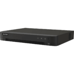 DVR 16 Canales TURBOHD + 16 Canales IP / 8 Megapixel (4K) / Audio Bidireccional / ACUSENSE / Audio Bidireccional / 1 Bahía de Disco Duro / Salida de Video en Full HD / H.265+