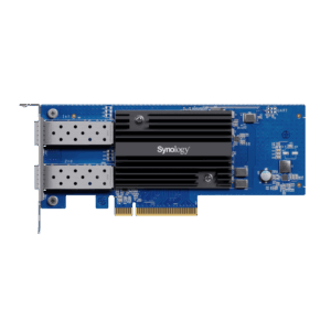 Adaptador de Red SFP+ de 10 GbE de Doble Puerto | Compatible con Synology | PCIe 3.0 x8 | Link Aggregation | Jumbo Frame 9 KB | Garantía de 5 Años.