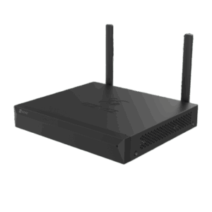 NVR 3K (5 Megapixel)  / Para 4 Cámaras / 2 antenas Wi-Fi / Compresión H.265 / Almacenamiento hasta 8TB / Salida HDMI-VGA / Compatible ONVIF