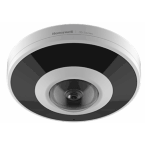 Cámara Fisheye 35 Series 6MP / 12MP / Visión 180° / WDR 120 dB / IR 20 mts / IP67 IK10 / H.265 HEVC / Audio Bidireccional / Análisis de Video / Compatibilidad ONVIF / PoE