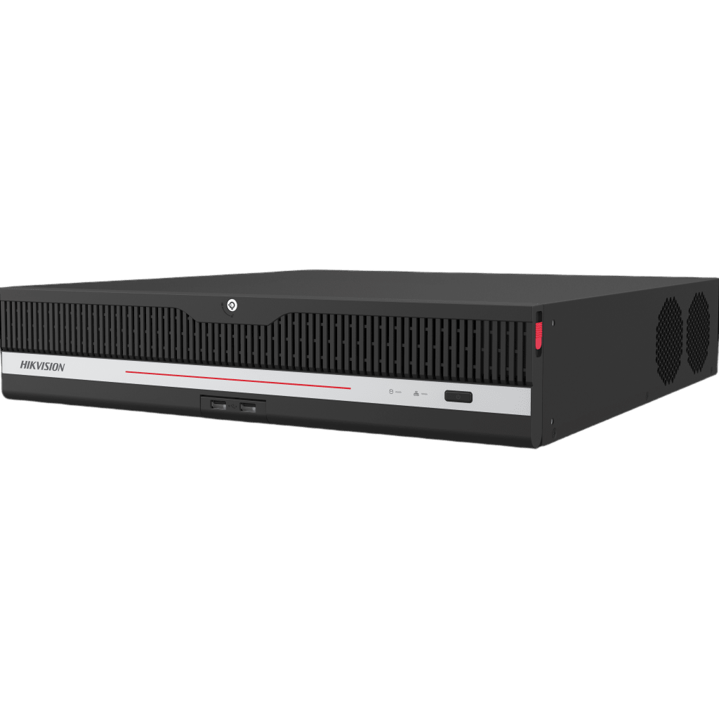 [Doble Poder de Decodificación] NVR 32 Megapixel (8K) / 64 Canales IP / AcuSense / ANPR / Conteo de Personas / Heat Map / 8 Bahías de Disco Duro  / Soporta RAID con Hot Swap / 2 HDMI en 8K / Soporta POS / Alarmas I/O  / Smart Search