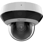 Mini Domo PTZ IP 6 Megapixel / 4X Zoom / Micrófono y Bocina Integrada / ACUSENSE / H.265+ / 20 mts IR EXIR / WDR / PoE / IK10 / IP66 / DarkFighter /  / Micro SD