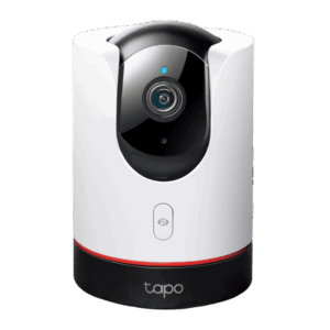 Camara de Seguridad Wi-Fi Pan/Tilt AI / 2K QHD (2688 × 1520 px) / Visión Starlight F1.6 / Detección IA Personas-Mascotas-Vehículos / Audio Bidireccional / Wi-Fi 6 / Privacidad Física / Almacenamiento microSD 512GB