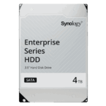 Disco Duro SATA de 3,5" Serie Plus / Capacidad 4TB / Interfaz SATA 6 GB/s / Tecnología CMR / MTBF de 1,2 Millón de Horas / Carga de Trabajo de 180 TB/año / Compatible con Synology DSM