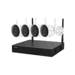 Kit IP Inalámbrico 4 Megapixel / NVR 4 Canales / 4 Cámaras Bala para Exterior / 1 HDD de 1 TB / Modo Repetidor