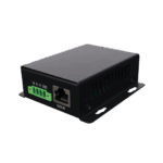 Inyector PoE Industrial / Ideal para Aplicaciones Solares / Entrada 9-42 Vcc / Salida PoE 48V / Conexión plug and play / Ideales para Conectar Cámaras PoE
