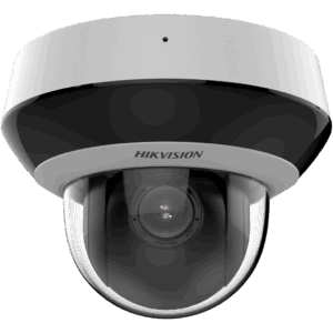 Mini Domo PTZ IP 4 Megapixel / 4X Zoom / Micrófono y Bocina Integrada / ACUSENSE / H.265+ / 20 mts IR EXIR / WDR / PoE / IK10 / IP66 / DarkFighter /  / Micro SD