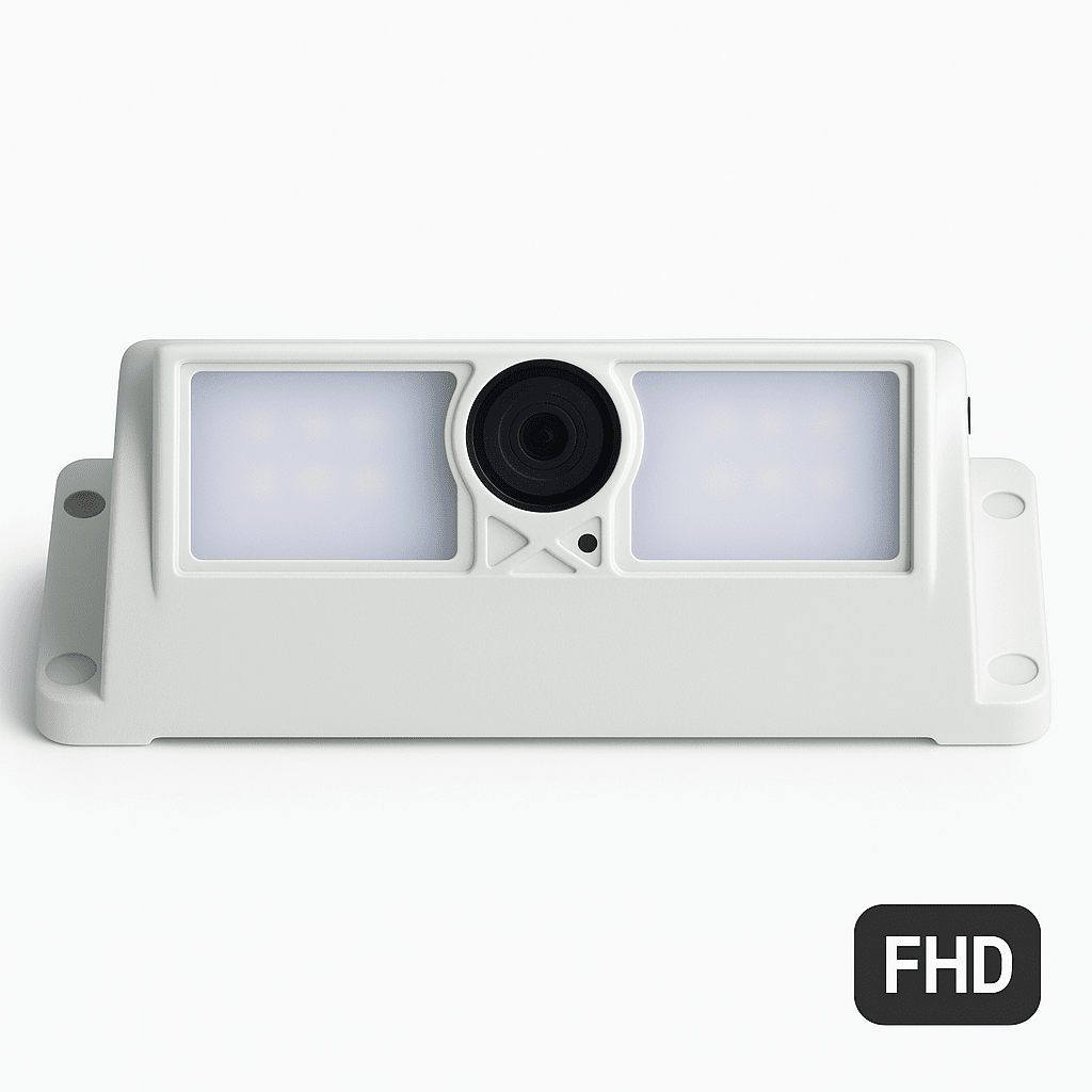 Camara de Conteo de Pasajeros XMRP3DV3 2 Megapixel / Sensor CMOS 1/2.8" / Lente M12 2.7 mm / Ángulo de Visión 120° / WDR 80 dB / Triple Método de Instalación / Conteo Inteligente de Personas / H.265+ / Rango Tem