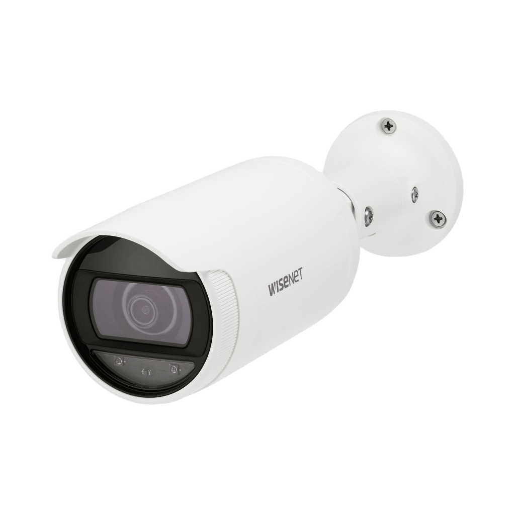 Camara IP Tipo Bala 4 Megapíxel / Lente varifocal motorizado 3.3 a 10.3mm / IR 30M / WDR 120db / IP66 / H.265 & WiseStream / modo pasillo / POE 802.3af
