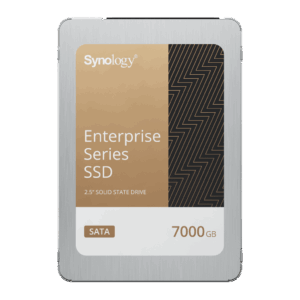 SSD SATA de 2,5" Serie Enterprise | 7000 GB | Alto Rendimiento Estable | Resistencia Empresarial | Protección de Datos Integral | Análisis de Vida Útil | Compatibilidad con Synology DSM | Garantía de 3 Años.