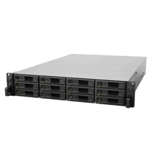 Servidor de Almacenamiento Synology SA3410 | 12 Bahías | Escalable hasta 96 Bahías | 1.728 PB de Capacidad Bruta | 6.200 MB/s Lectura Secuencial | 3.000 MB/s Escritura Secuencial | 10GbE RJ-45 | PCIe 3.0.