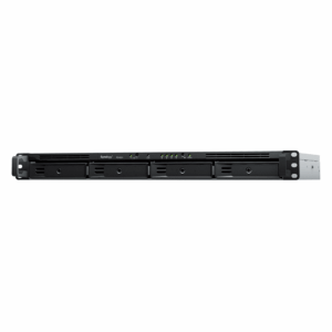 NAS RackStation RS422+ | 4 Bahías | 1U | AMD Ryzen R1600 | 2 GB DDR4 ECC | 570 MB/s Lectura | 530 MB/s Escritura | Puertos Dual 1GbE | Actualización 10GbE | Compatibilidad RAID | Synology DSM.