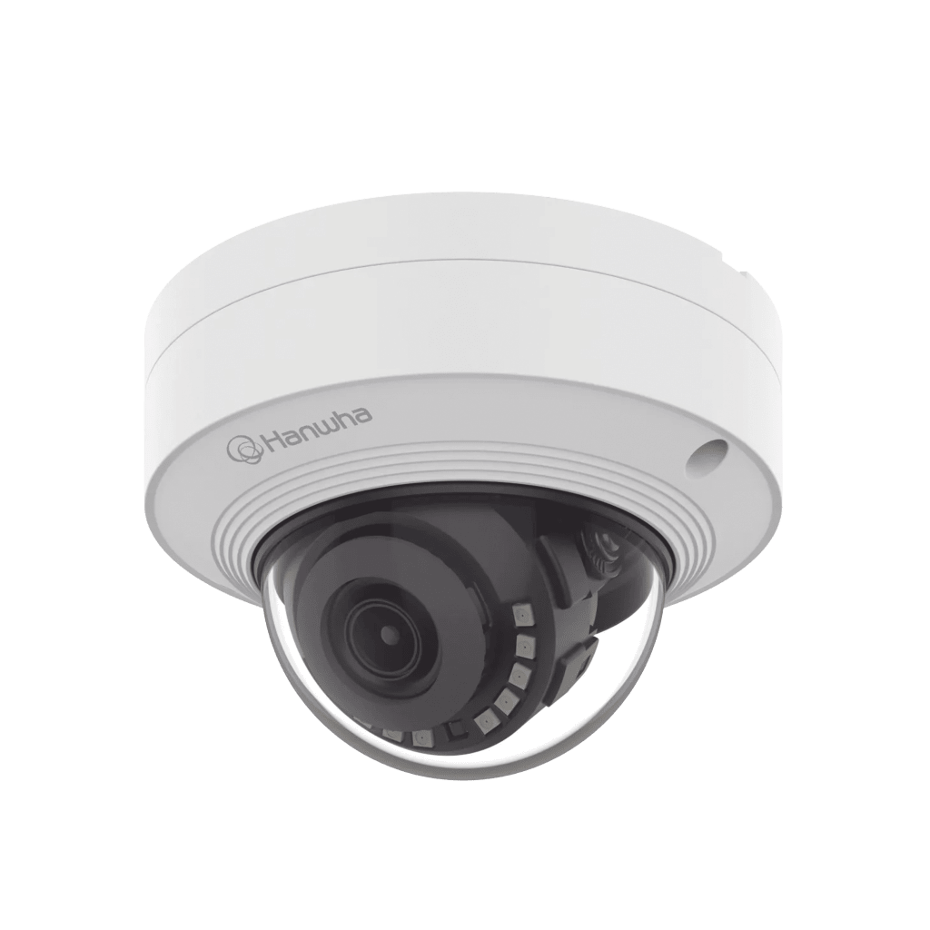 Camara IP Tipo Domo con inteligencia artificial Antivandálica 5 Megapíxel / Lente 3 mm / IR 20M / WDR 120db / Exterior IP66 / IK10 / NEMA4X / H.265 & WiseStream / Conteo de personas y vehiculos