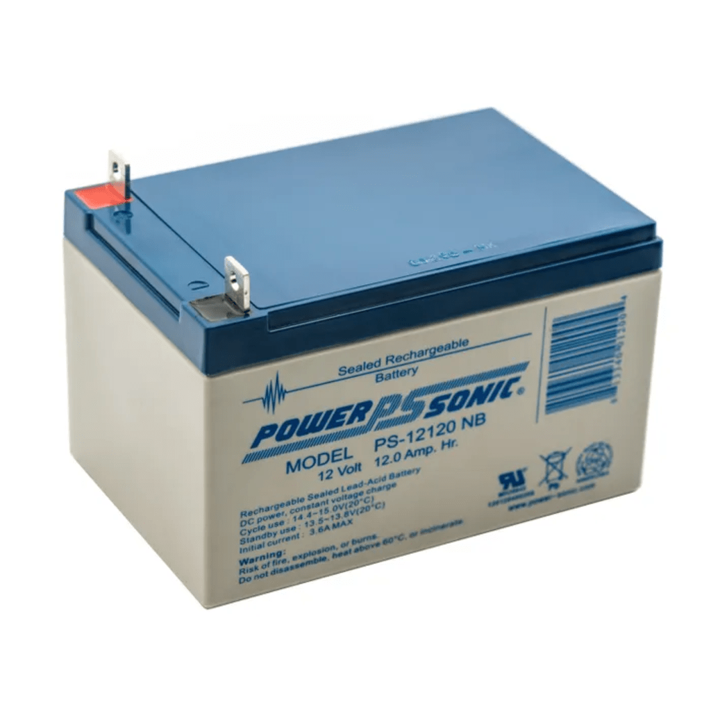Bateria 12V Recargable, 12AH, Para Respaldo, Tecnologías AGM/VRLA, 5 Años Vida Útil, Terminales tipo NB1, Reconocida UL , Sin Mantenimiento, Sin Derrames