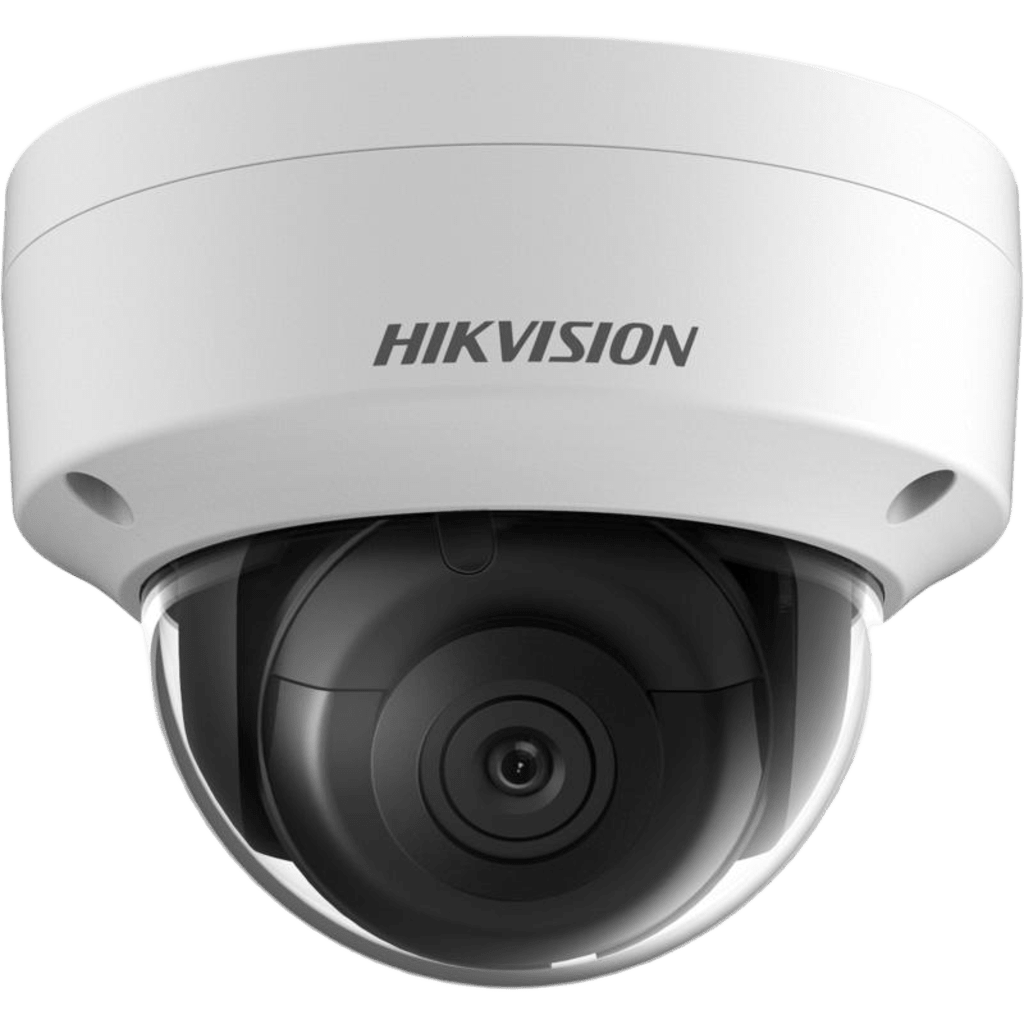 Dome Fija de Red 2 MP / Compresión H.265+ / WDR 120dB / 3D DNR / PoE / A Prueba de Agua y Vandalismo / Detección Humana y de Vehículos
