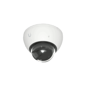 Cámara UniFi Protect G5 AI Dome Blanco, Para Interior o Exterior, 4K (8MPX), Ángulo 109.9°. Visión Nocturna IR Hasta 40m, Detecciones Inteligentes de Rostros y Placas, Audio Bidireccional, Protección IP66, Anti-Vandalismo