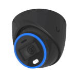 Cámara UniFi Protect Turret AI Negra / 4K(8MP) / Ángulo ultra-ancho 109.9 / Visión Nocturna IR 40 m / AI Avanzado: Reconocimiento de Rostros y Matrículas / LED p/color en la noche / Micrófono 2 vías / ranura Micro