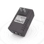 Adaptador de pared / Inyector PoE / 48 Vcc / 0.5 A / Controlado por chip IC / Protección contra OV, OC, SC, UV/  Fácil de instalar