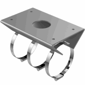 Montaje de Poste  para Exterior / Compatible con PTZ HIKVISION / epcom / HiLook