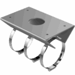 Montaje de Poste  para Exterior / Compatible con PTZ HIKVISION / epcom / HiLook