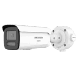 [ PROTECCIÓN ACTIVA ] Bala IP 4 Megapixel / Lente 4 mm / 60 mts IR / Exterior IP67 / Micrófono y Bocina Integrado (Audio de Dos Vías) / DARKFIGHTER / PoE+ / Luz Estroboscopica / ONVIF / Micro SD / 4 Analíticos