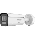 [Dual Light + ColorVu 3.0 + HikAI] Bala IP 4 Megapixel / Lente Mot. 2.8 a 12 mm / 60 mts IR + Luz Blanca / Exterior IP67 / WDR 130 dB / ACUSENSE 3.0 / Microfono Integrado / Metal / NEMA 4X / ACUSEEK