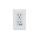 (ZWAVE) Tomacorriente con señal inalambrica Z-WAVE, compatible con HUB HC7, C8, puede ser un panel de alarma L5210, L7000 con Total Connect y Alarm.Com