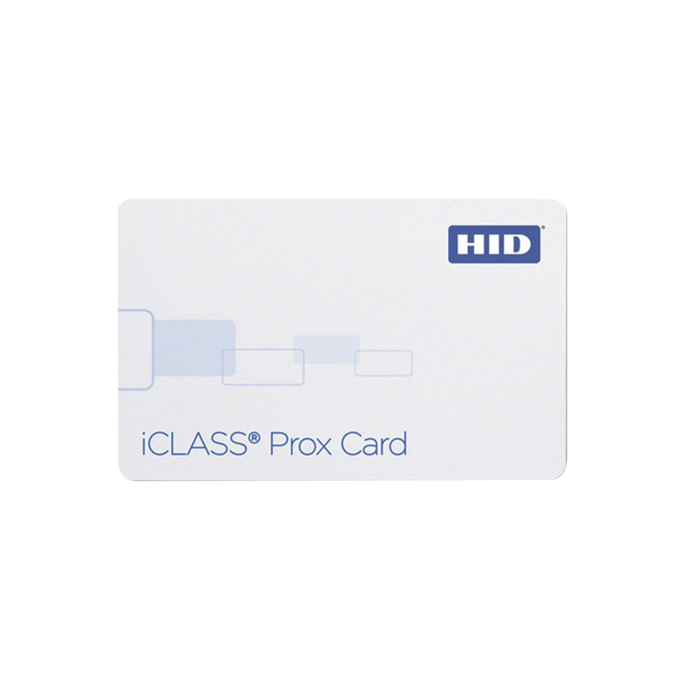 Tarjeta Dual PROX/ iCLASS 32k bit (Applicación) Delgada / Garantía de por Vida