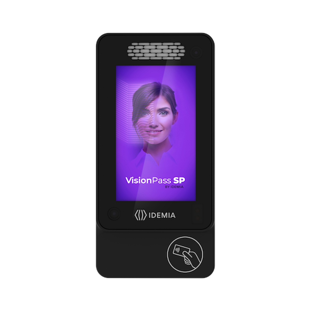Lector facial Vision Pass SP MD con lector Mifare y Desfire incluido  IP65