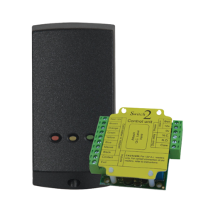 Lector de Solo Tarjetas de Proximidad  (Autónomo) /Controlador Externo para Mayor Seguridad/  Programación en Segundos/ 2 Años Garantía