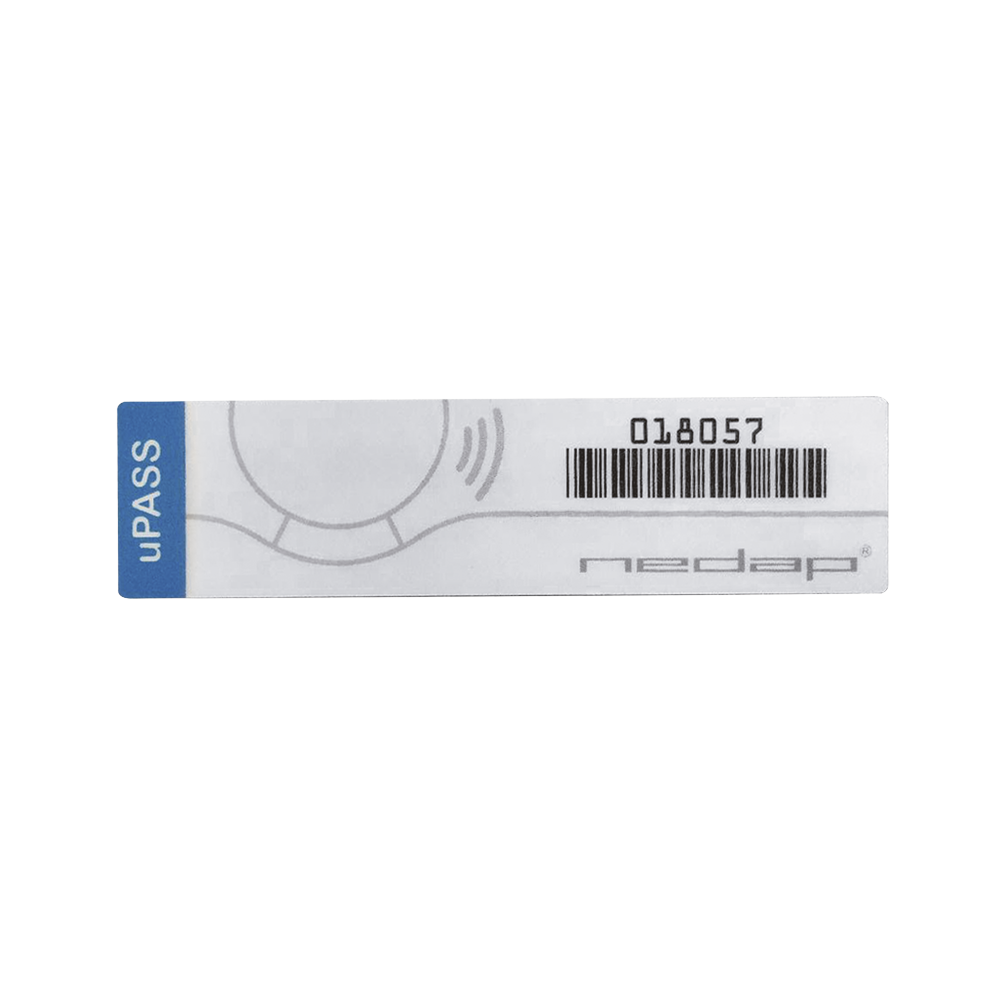Tag para cristal Gen 2 UHF Windshield Tag Tamperproof ( 26 Bits, Código de sitio y numeración Personalizado )