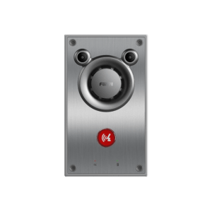 Intercomunicador IP de Emergencia / Altavoz 10W / 2 Líneas SIP / IP66 e IK10 Anti-vandálico / PoE 802.3af / Doble Micrófono con Reducción de Ruido / -40°C a 70°C