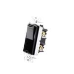 Switch un solo polo 15 Amp negro nigth - Image 2