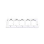 Placa de pared 5 espacios, para atenuador (dimmer), switch ó control remoto PICO inalámbrico - Image 3
