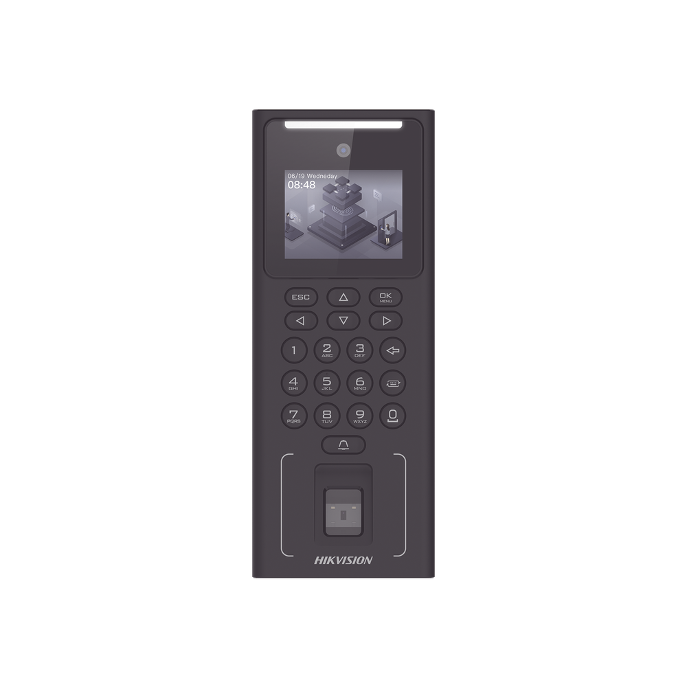 Terminal Facial Min Moe WIFI con Batería de Respaldo / Administrable por Smartphone o Nube /  Acceso y Asistencia /500 Rostros y Lector de Tarjetas MIFARE / 3,000 Huellas / 3,000 Tarjetas