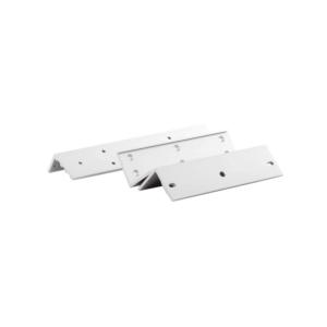 Kit de montajes Z y L para Cerradura Magnética HIKVISION / Compatible con DS-K4H255S / Uso en Puerta de Madera y Metal