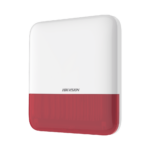 (AX PRO) Sirena Inalámbrica con Estrobo Rojo para Exterior IP65 / 110 dB