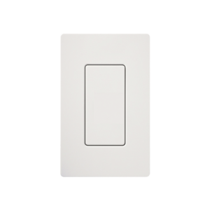 Placa ciega de pared color blanco